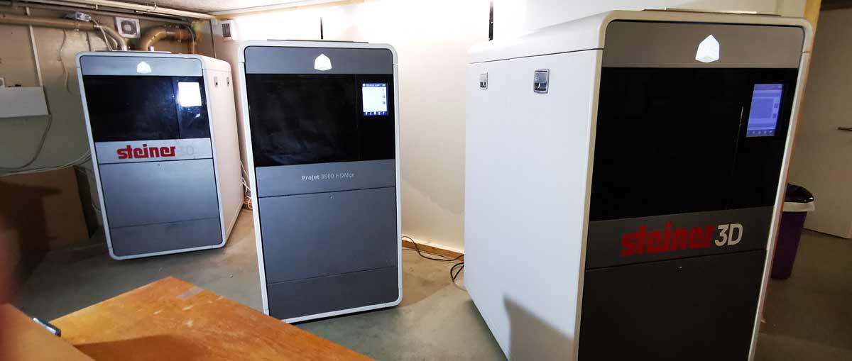 3 machines à disposition