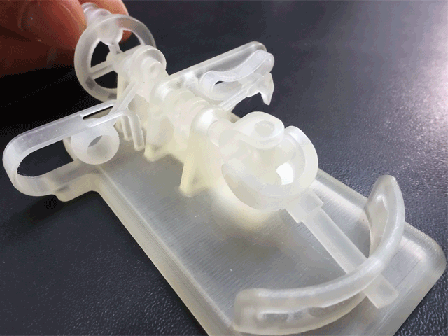 Vérification des fonctions de la pièce imprimée en 3D